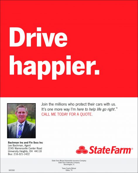 Drive Happier Ad 8X10