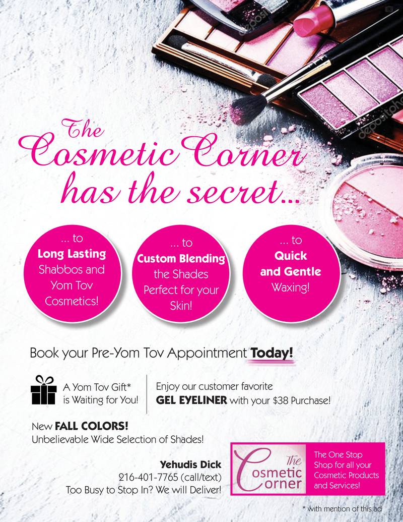 The Cosmetic Corner has the Secret…