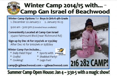 Winter Camp 2014 & open house