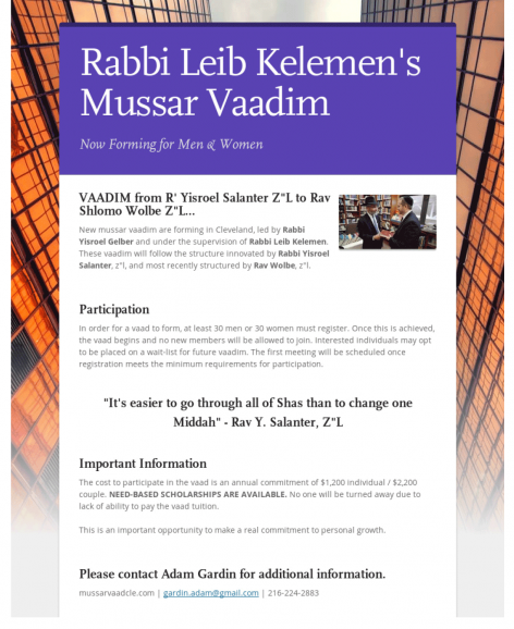 Rabbi-Leib-Kelemen's-Mussar-Vaadim