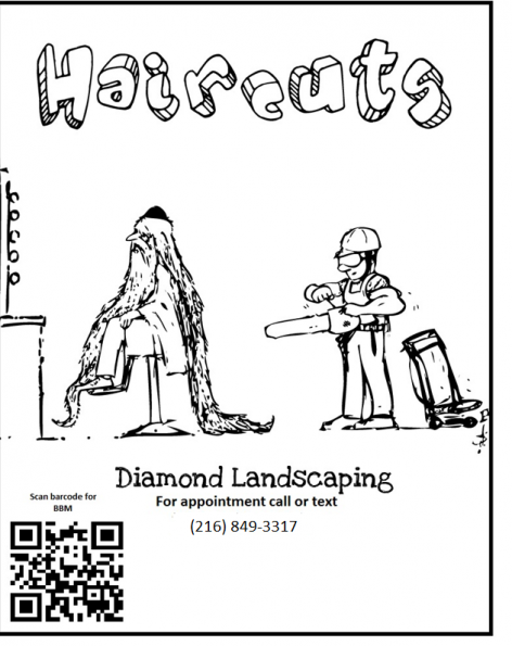 haircut advertissement