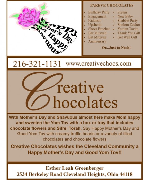 Creative-Chocolates-Flier-Mother's-Day-and-Shavuous-2015
