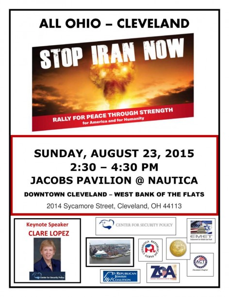STOP IRAN RALLY FLYER 2