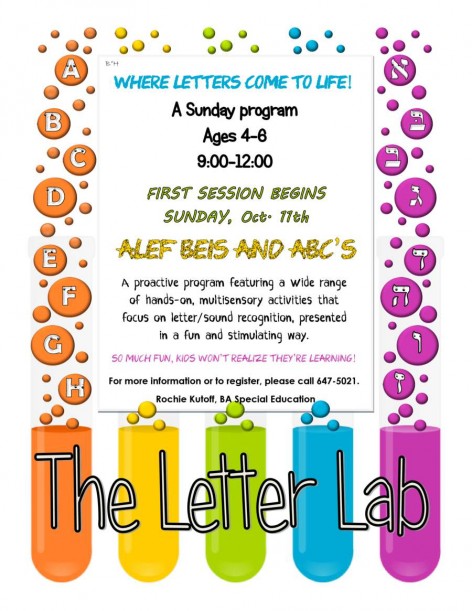 Letter lab Flyer