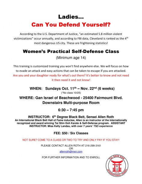 Womens Self Defense Ad 09-15 woForm