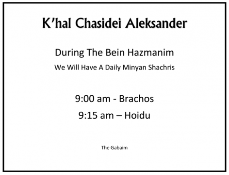 KhalMinyanPesach2016