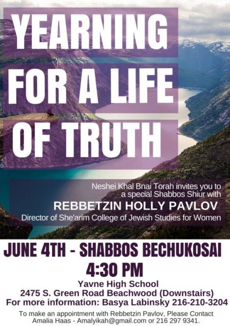 Yearning for a Life of Truth - Cleveland