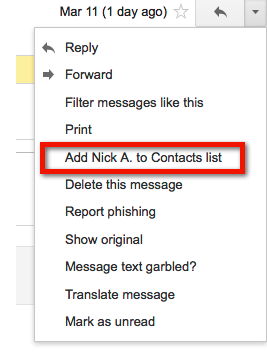 gmailcontacts