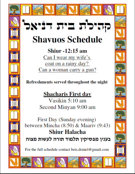 BeisDonielShavuos