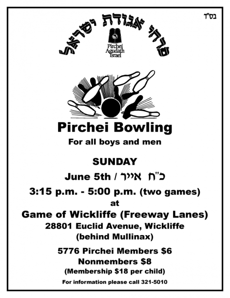 aguda pirchei bowling