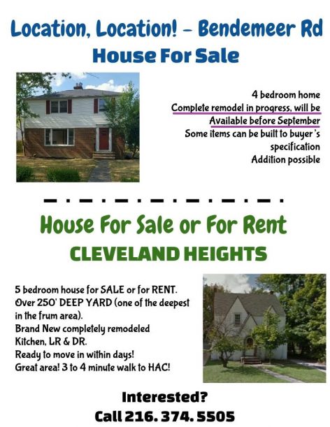 house for rent