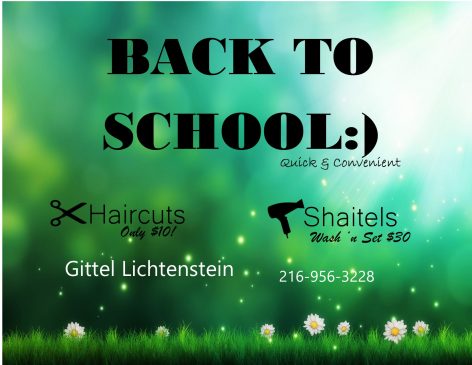 back to school haircuts and shaitels ad