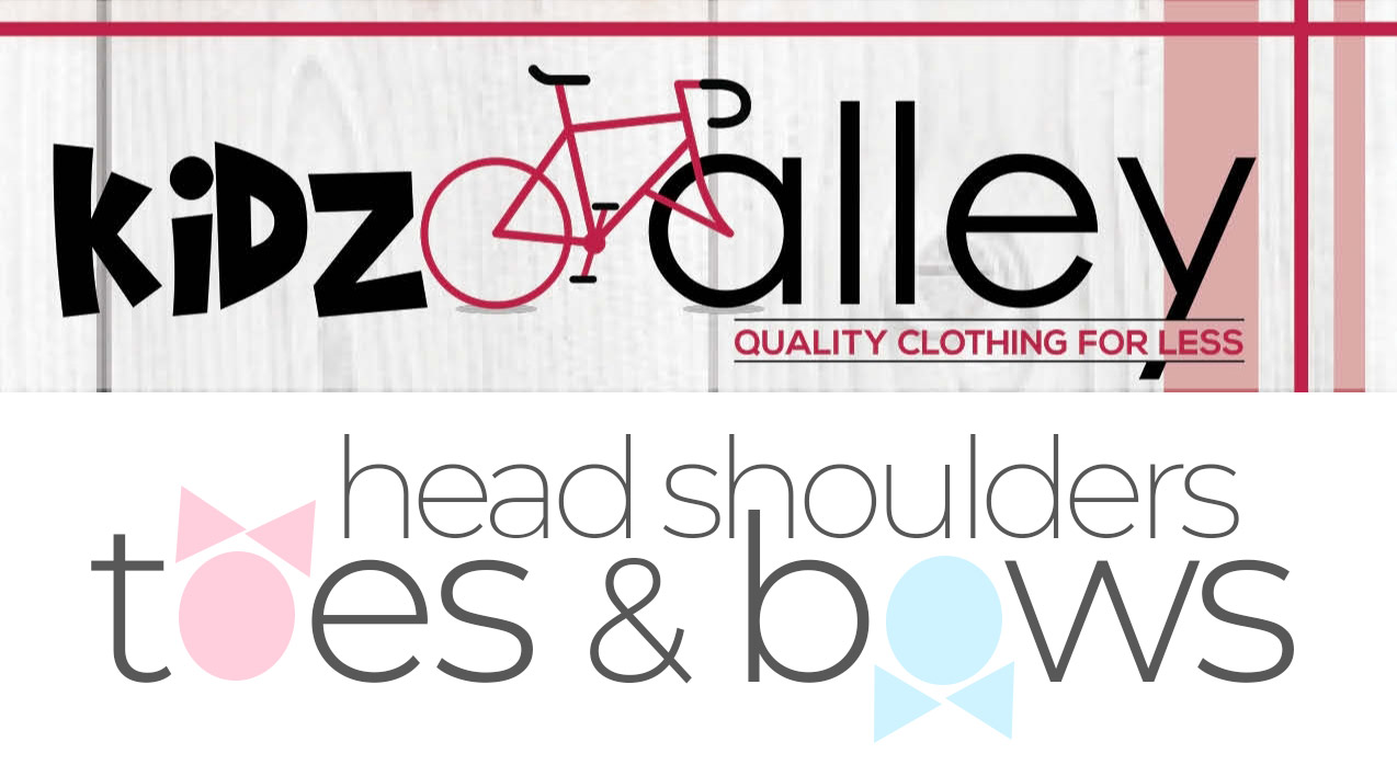 Kidz Alley Shop is Now at Head Shoulders Toes and Bows!