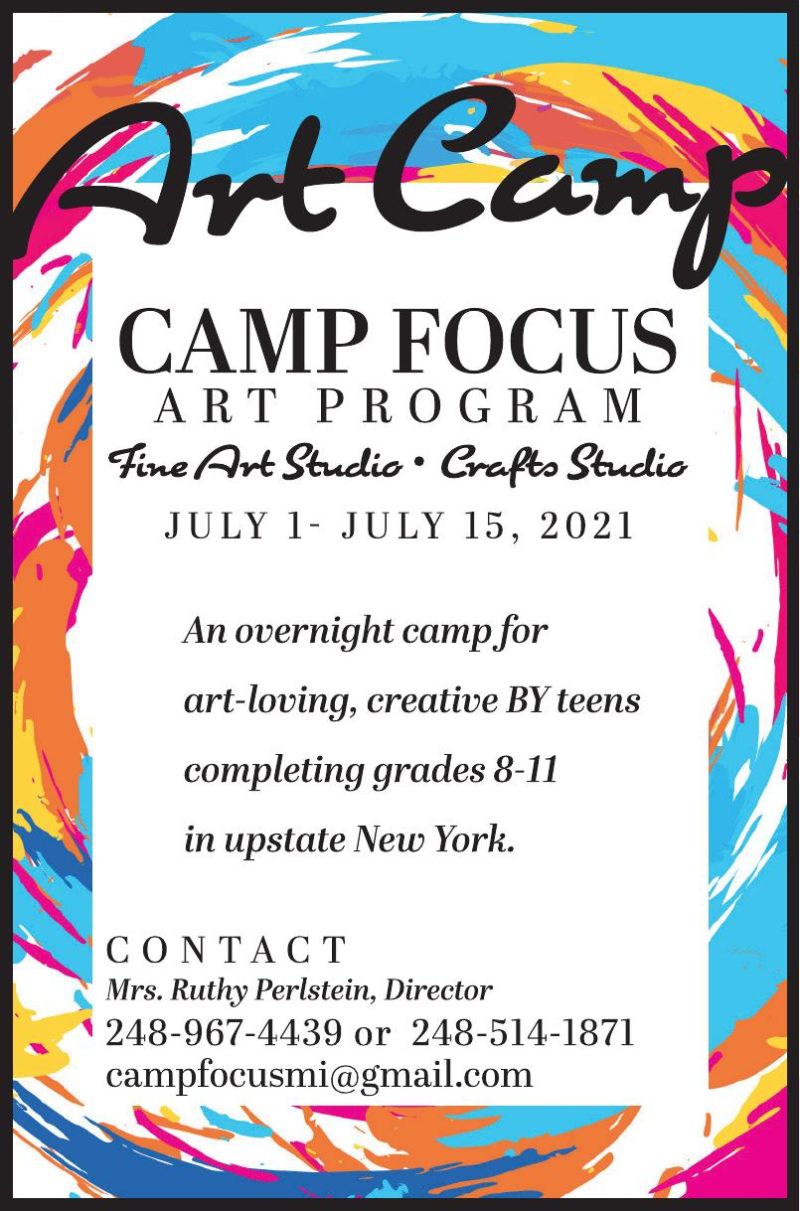 Overnight Art Camp for Creative Teenagers!