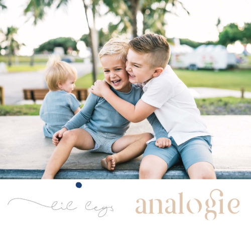 Analogie and Lil Legs girls, boys, and baby clothing