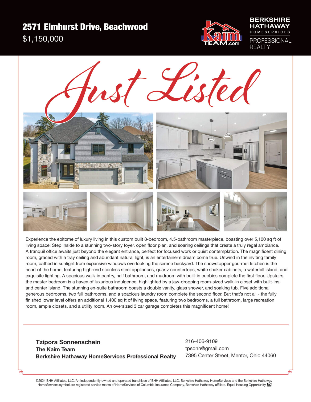 New Construction in Beachwood for Sale
